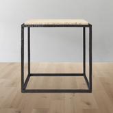 Salvador Stone Square Side Table